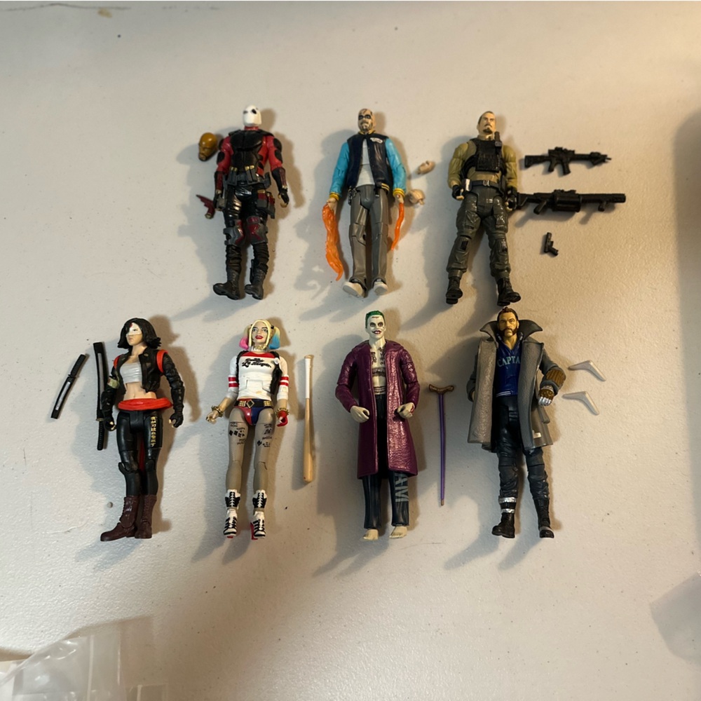 Suicide squad lot of 7